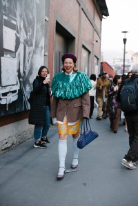 Street Style at Milan Fashion Week Fall 2026