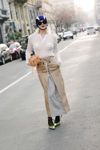 Street Style at Milan Fashion Week Fall 2026