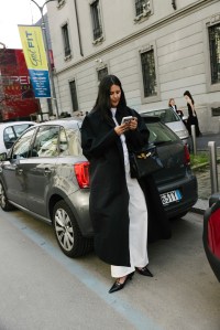 Street Style at Milan Fashion Week Fall 2026