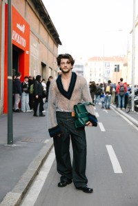 Street Style at Milan Fashion Week Fall 2026