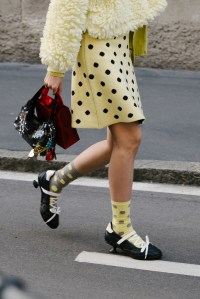 Street Style Shoes at Milan Fashion Week