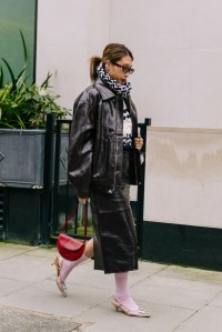 Street Style at London Fashion Week Fall 2026