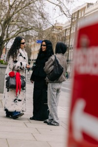 Street Style at London Fashion Week Fall 2026