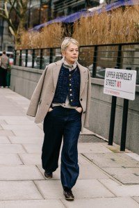 Street Style at London Fashion Week Fall 2026