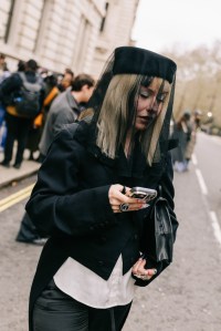 Street Style at London Fashion Week Fall 2026