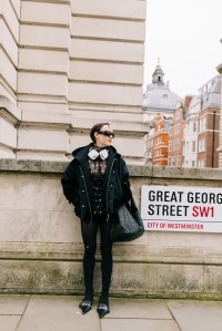 Street Style at London Fashion Week Fall 2026