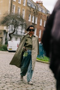 Street Style at London Fashion Week Fall 2026