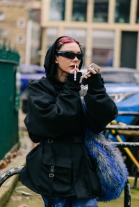 Street Style at London Fashion Week Fall 2026