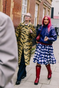 Street Style at London Fashion Week Fall 2026