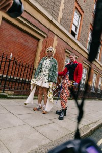Street Style at London Fashion Week Fall 2026