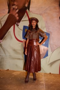 Uma Jammeh at the at the Tolu Coker Fall 2026 Ready-to-Wear Collection