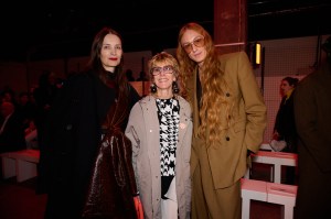 Roksanda Ilincic and Harris Reed at the at the Tolu Coker Fall 2026 Ready-to-Wear Collection