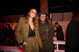 Harris Reed and Foday Dumbuya at the at the Tolu Coker Fall 2026 Ready-to-Wear Collection
