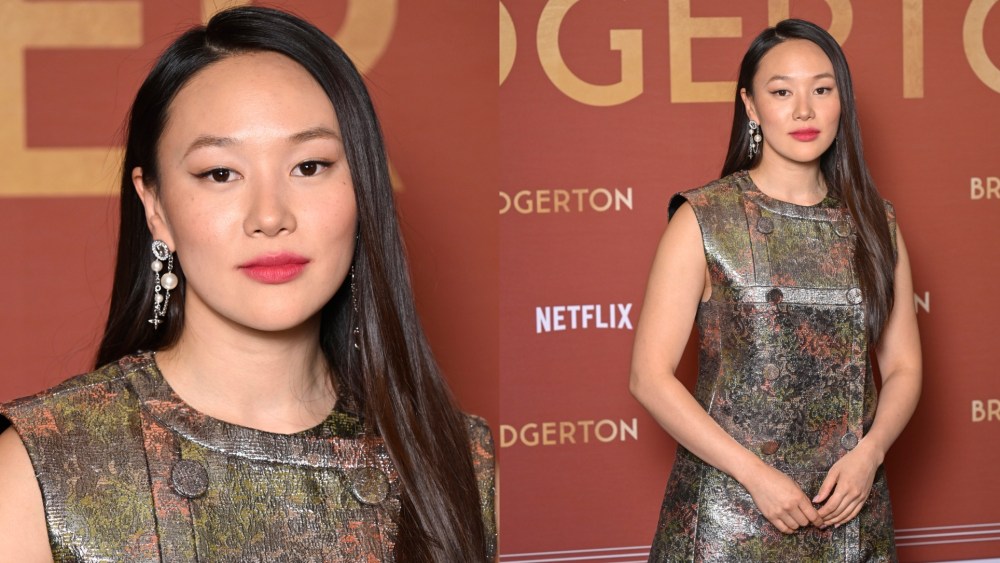 Yerin Ha wears Louis Vuitton at the "Bridgerton" Season Four Part Two screening on Feb. 24 in London.