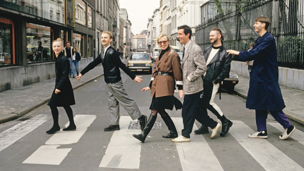 The Antwerp Six were photographed in 1987 for a feature in WWD.