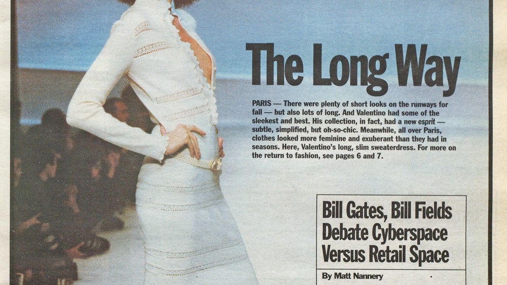 WWD, The Long Way, March 20, 1996.