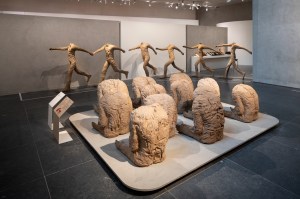 A work by Magdalena Abakanowicz at the Musée Bourdelle