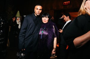 Raul Lopez and Anna Sui