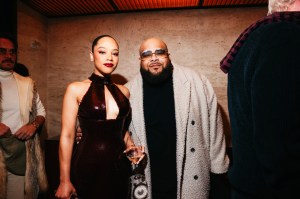 Sergio Hudson and Bianca Lawson