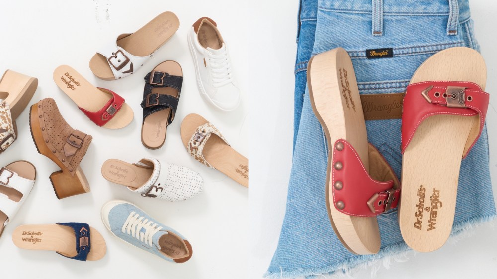 Dr. Scholl's Shoes x Wrangler.