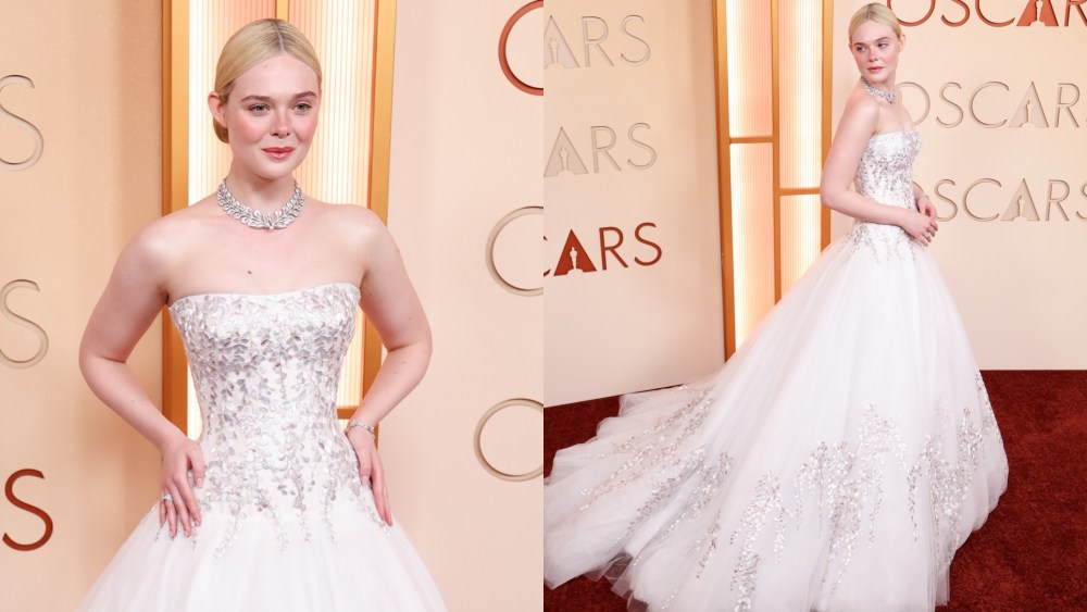 Elle Fanning at the 98th Annual Oscars held at Dolby Theatre on March 15, 2026 in Hollywood, California.