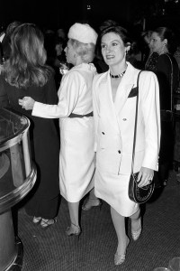 Paloma Picasso (foreground) attends an event in New York City on September 29, 1982.