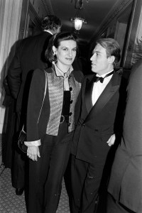 Paloma Picasso and Rafael Lopez-Cambil attend a party, hosted by Tiffany & Co. president Harry Platt, at the St. Regis Hotel in New York City on December 10, 1980.