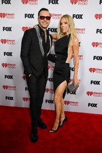 Donnie Wahlberg and Jenny McCarthy at the 2026 iHeartRadio Music Awards held at Dolby Theatre on March 26, 2026 in Los Angeles, California.