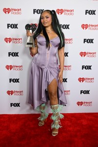 Molly Collins at the 2026 iHeartRadio Music Awards held at Dolby Theatre on March 26, 2026 in Los Angeles, California.