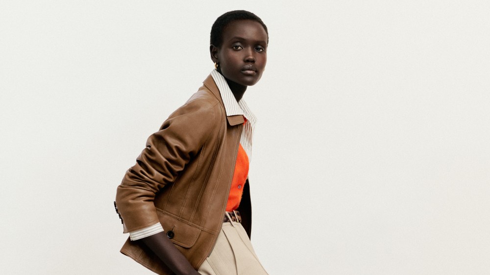 A suit from the latest Me+Em campaign.