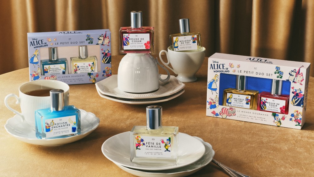 The Le Monde Gourmand x Disney "Alice in Wonderland" collection.