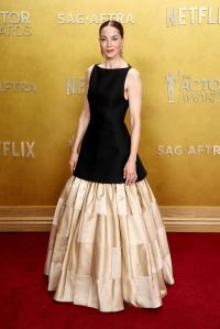 Michelle Monaghan at the 32nd Annual Actor Awards Presented by SAG-AFTRA held at Shrine Auditorium and Expo Hall on March 01, 2026 in Los Angeles, California.