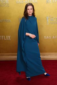 Emily Watson at the 32nd Annual Actor Awards Presented by SAG-AFTRA held at Shrine Auditorium and Expo Hall on March 01, 2026 in Los Angeles, California.