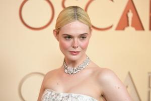 Elle Fanning at the 98th Annual Oscars held at Dolby Theatre on March 15, 2026 in Hollywood, California.