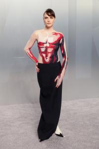 Cara Delevingne at the 2026 Vanity Fair Oscar Party held at the Los Angeles County Museum of Art on March 15, 2026 in Los Angeles, California.