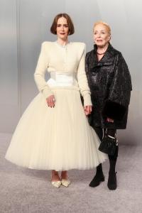 Sarah Paulson and Holland Taylor at the 2026 Vanity Fair Oscar Party held at the Los Angeles County Museum of Art on March 15, 2026 in Los Angeles, California.