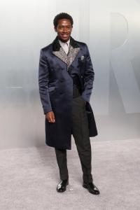 Damson Idris at the 2026 Vanity Fair Oscar Party held at the Los Angeles County Museum of Art on March 15, 2026 in Los Angeles, California.