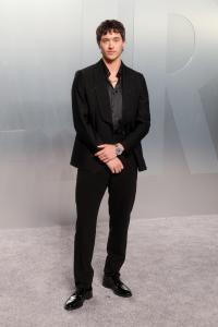 Tom Blyth at the 2026 Vanity Fair Oscar Party held at the Los Angeles County Museum of Art on March 15, 2026 in Los Angeles, California.