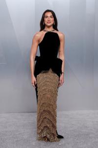 Dua Lipa at the 2026 Vanity Fair Oscar Party held at the Los Angeles County Museum of Art on March 15, 2026 in Beverly Hills, California.