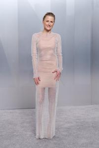 Mamie Gummer at the 2026 Vanity Fair Oscar Party held at the Los Angeles County Museum of Art on March 15, 2026 in Beverly Hills, California.