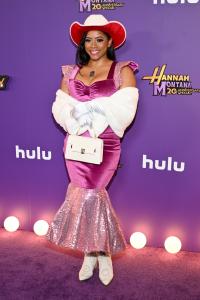 Shanica Knowles at the World Premiere for Disney+'s "Hannah Montana 20th Anniversary Special" on March 23, 2026 in Los Angeles, California.