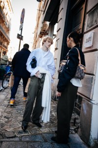 Street Style at Paris Fashion Week Fall 2026