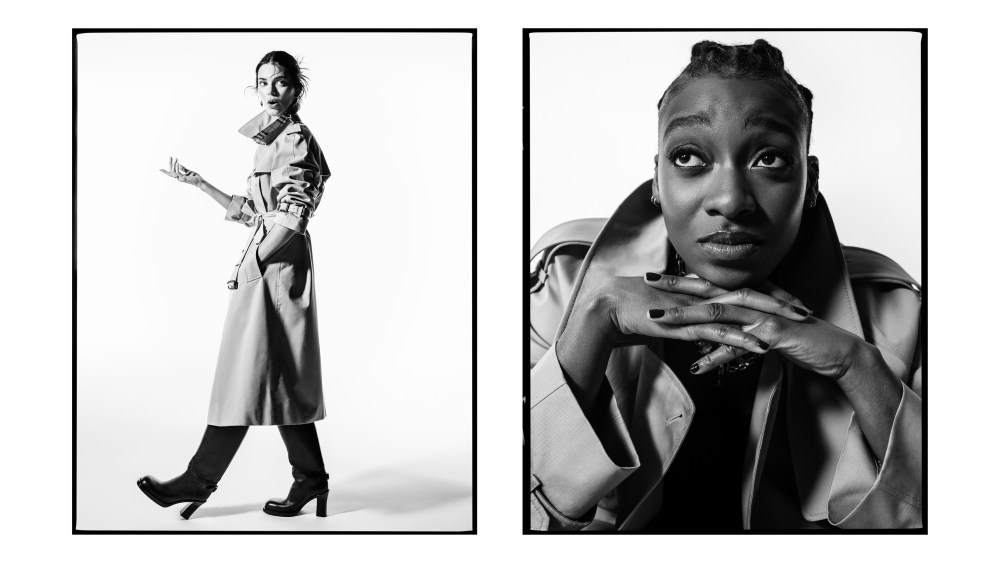 Kendall Jenner and Little Simz in Burberry's new anniversary campaign that focuses on the trench.
