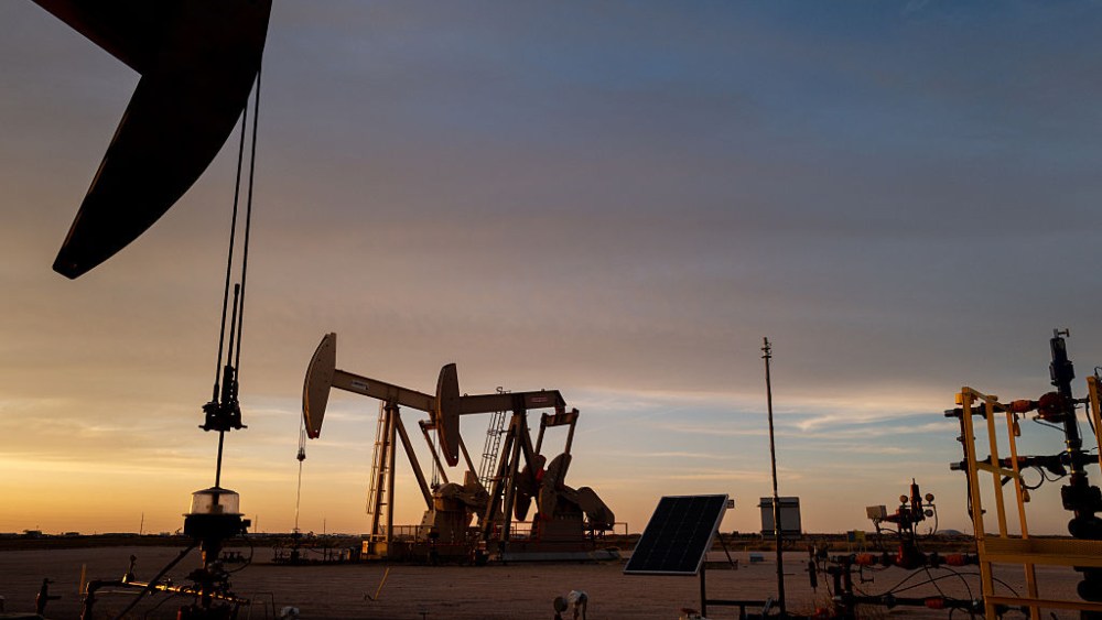 Pump jacks; oil prices, US-Israeli War Against Iran