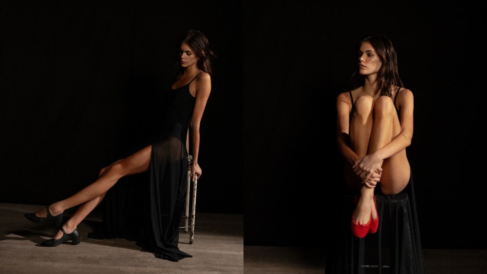 Kaia Gerber for Repetto.