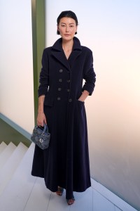Amalie Gassmann at the Dior fashion show as part of Paris Fashion Week Fall 2026 on March 3, 2026 in Paris, France.