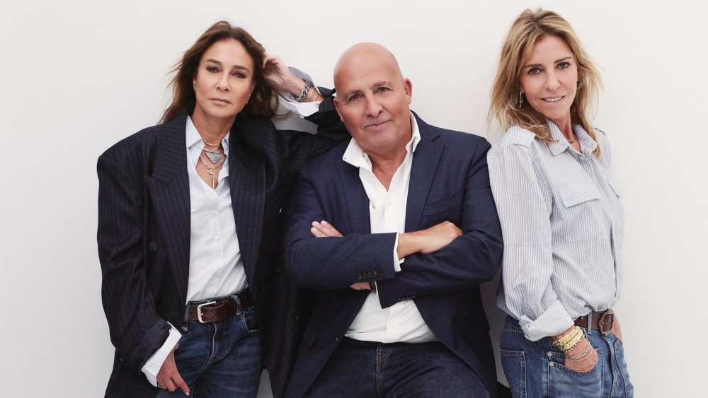 Ba&sh cofounders Sharon Krief, Dan Arrouas and Barbara Boccara