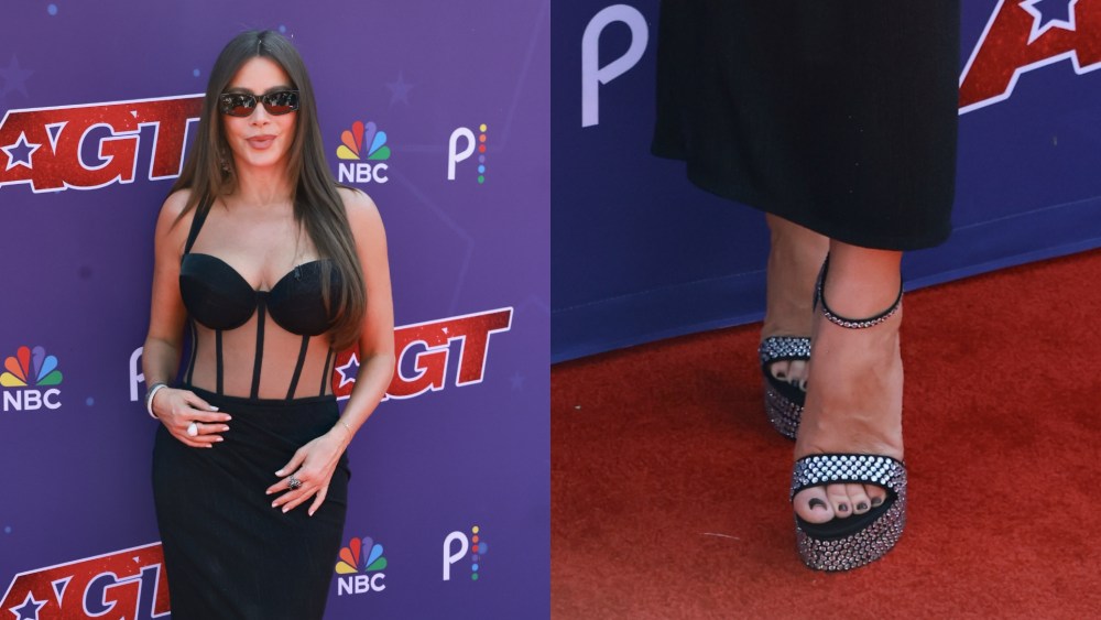 Sofia Vergara attends "America's Got Talent" Season 21 Media Day at Pasadena Civic Auditorium on March 24, 2026 in Pasadena, California.