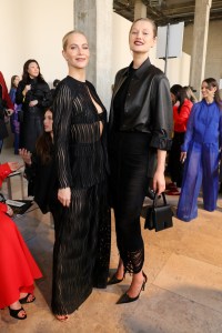 Poppy Delevingne and Toni Garrn
