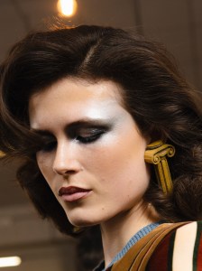 Backstage at Andreas Kronthaler for Vivienne Westwood at Paris Fashion Week